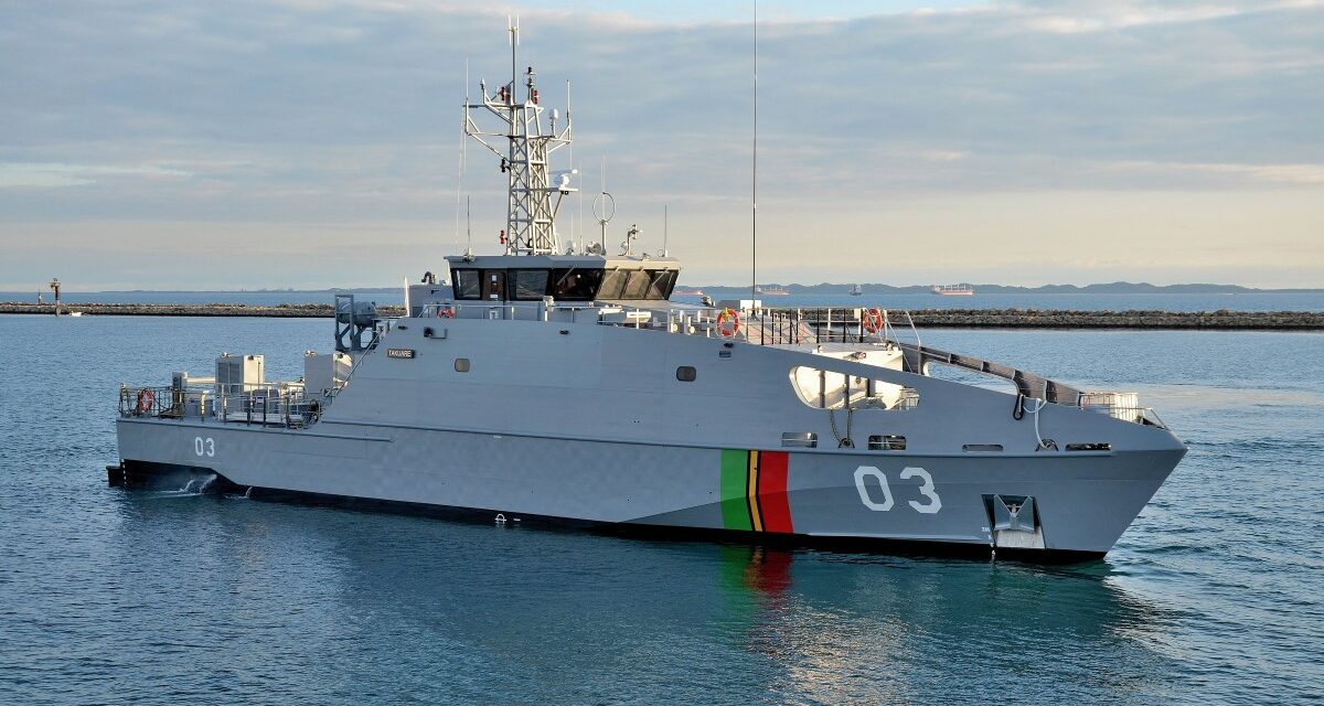 Shipbuilder delivers 12th Guardian-class patrol boat