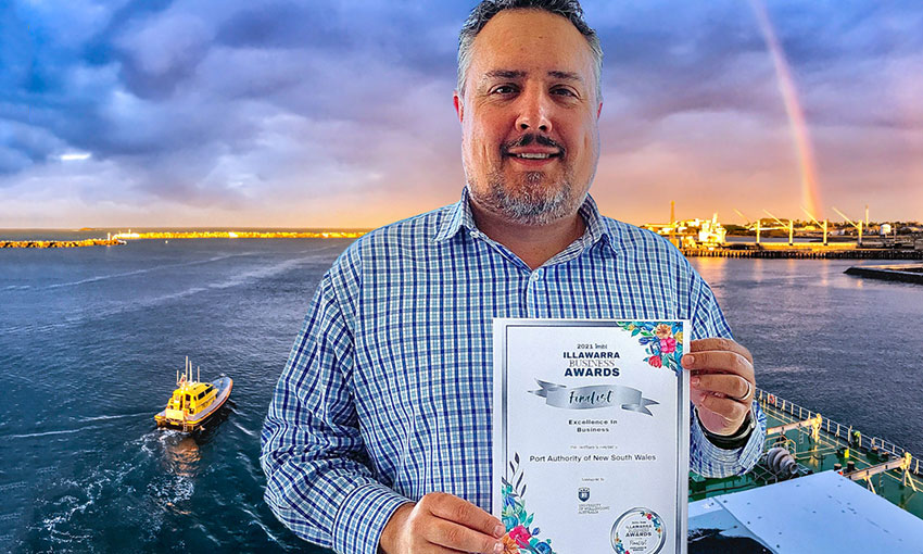 Port Authority of NSW finalist in Illawarra Business Awards