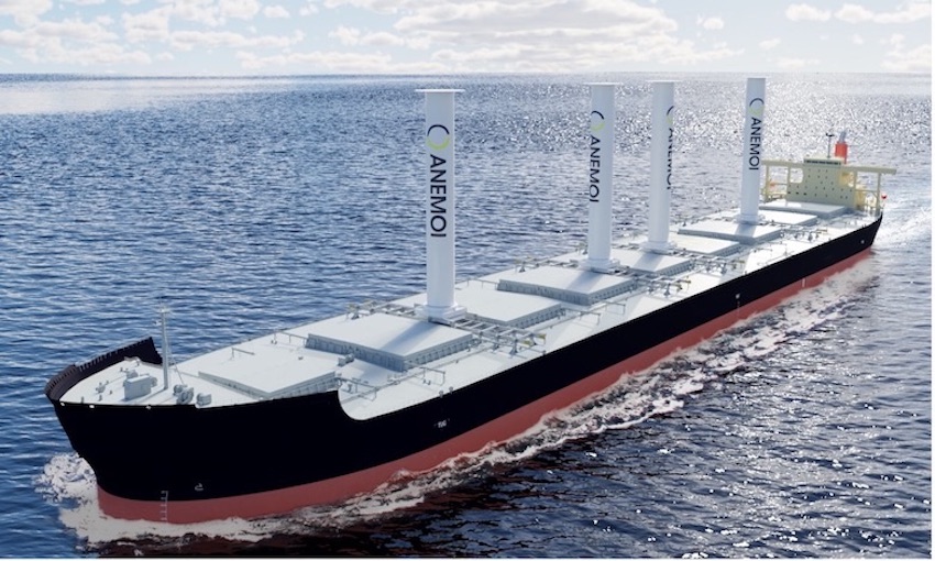 MOL announces joint study using Rotor Sails