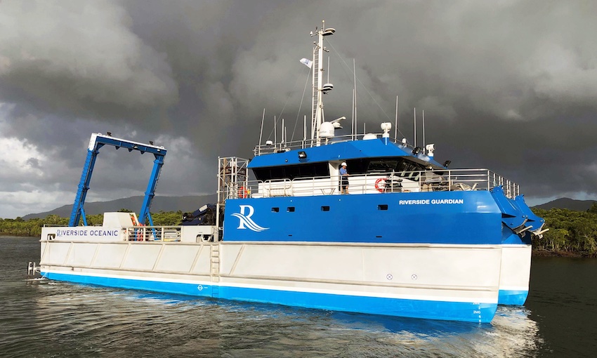 Charter vessel RV Riverside Guardian will support marine research