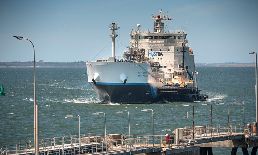 Arrival of Suiso Frontier “the dawn of Australia’s hydrogen industry”