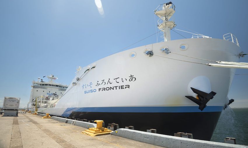 Suiso Frontier arrives in Singapore