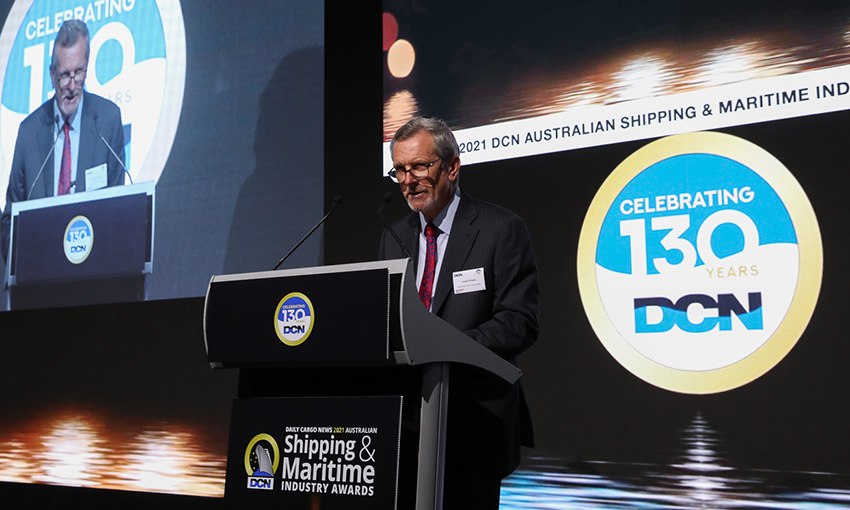 Pictured: the 2021 DCN Australian Shipping & Maritime Industry Awards