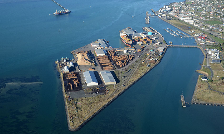 NZ South Port container volumes down in 1H FY22