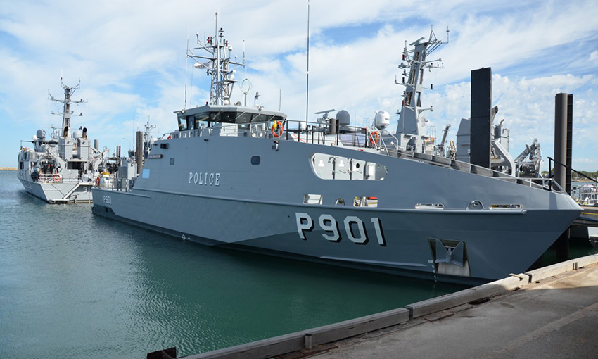 Australian shipbuilder delivers 14th patrol boat