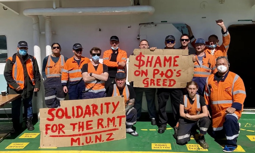 Transport workers unions slam P&O for firing 800 seafarers