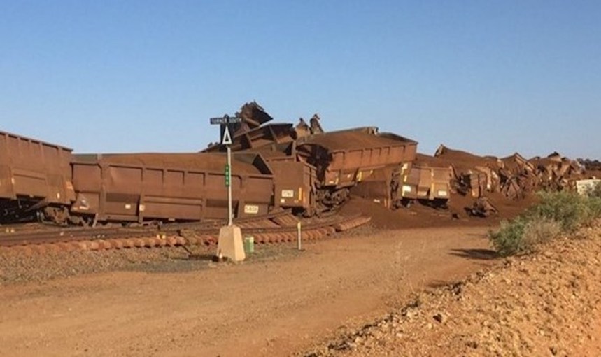 Ore train derailment attributed to insufficient risk assessment processes, ATSB says