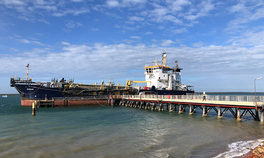 Brisbane headed to Weipa for dredging