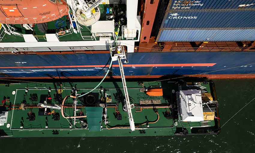 ANL completes first local containership biofuel trial