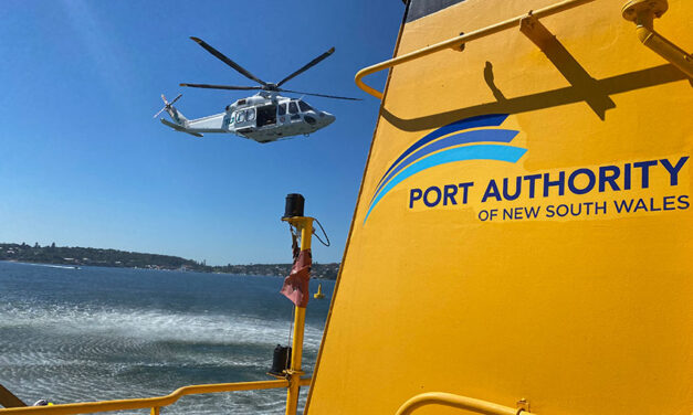 PANSW and partners carry out air and sea emergency training