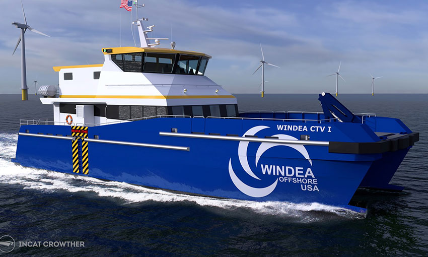 Incat Crowther wins contract to design CTVs
