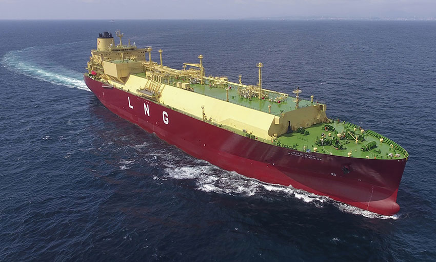 LNG carrier undertakes trans-oceanic voyage with autonomous navigation