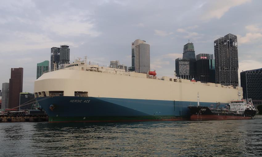 MOL and TotalEnergies complete first biofuel bunkering on vehicle carrier