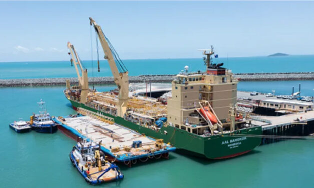Cargo delivered QLD for shiploader and berth replacement project