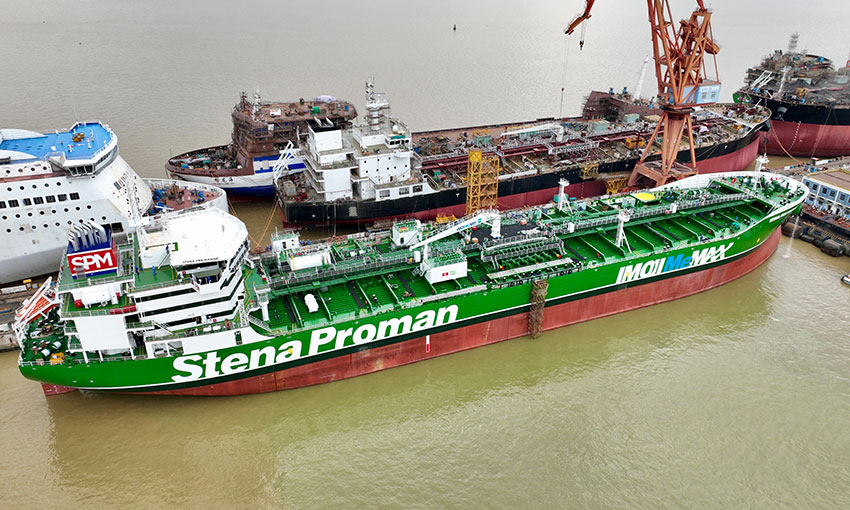 Proman Stena Bulk takes delivery of second methanol-fuelled tanker
