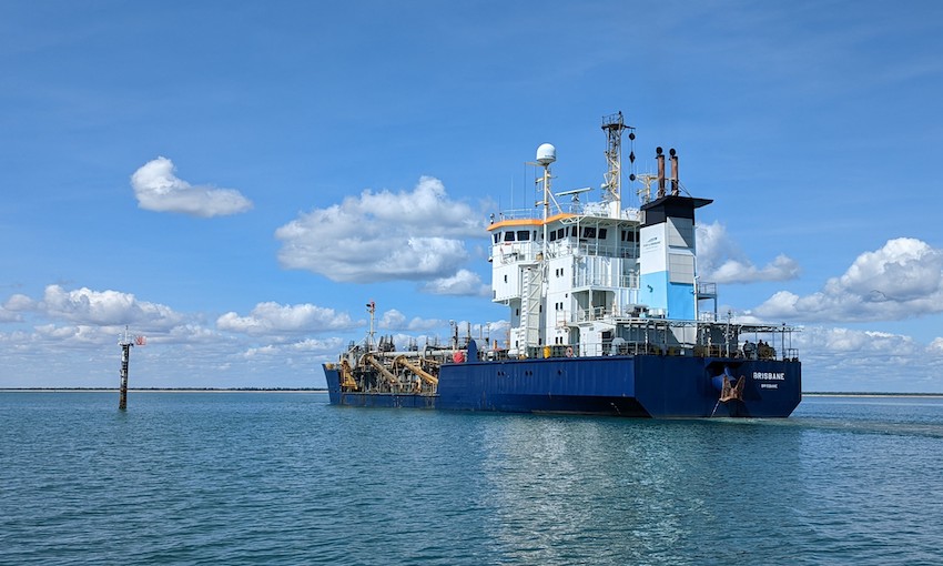 Maintenance dredging wraps up at Port of Weipa