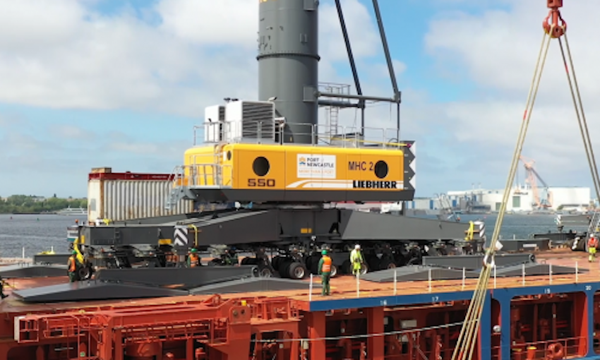 Port of Newcastle invites community to help name new cranes