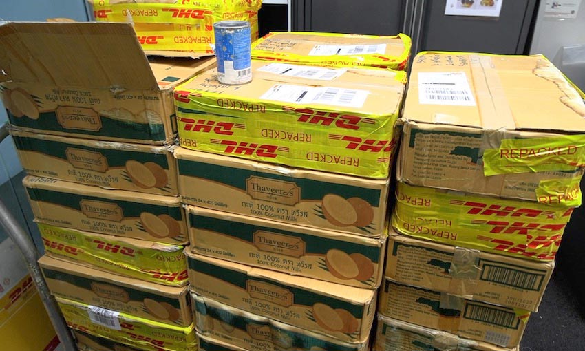 Sydney man sentenced for 700-litre meth shipment in coconut milk cans