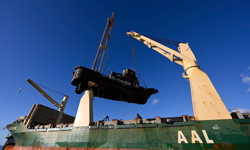 Devonport tug salvage operation ends