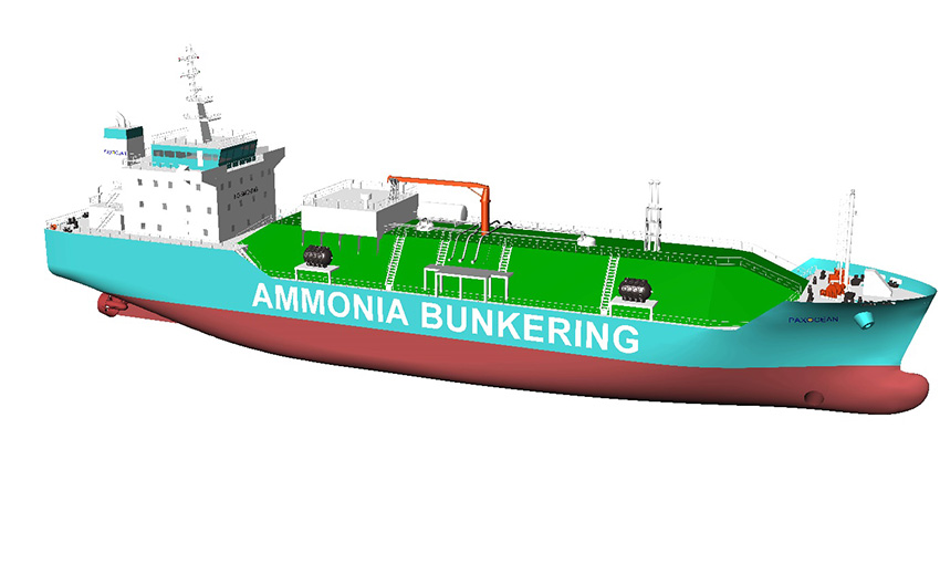 Ammonia bunker vessel development agreement signed