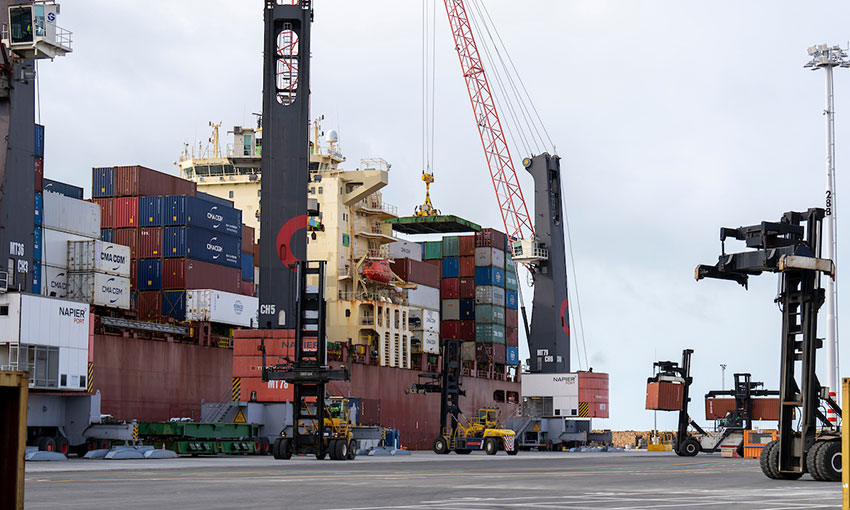 Earnings and volumes drop at Napier Port