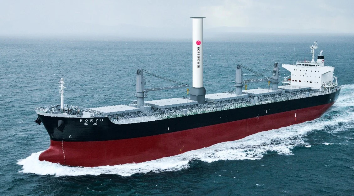 BHP looking to retrofit bulker with a Rotor Sail