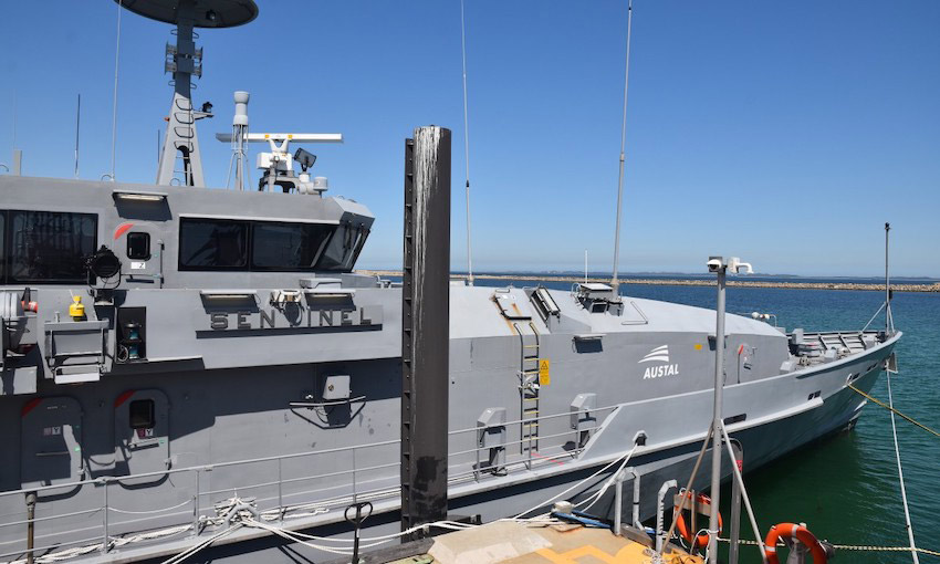 Austal launches autonomy trials on decommissioned HMAS Maitland