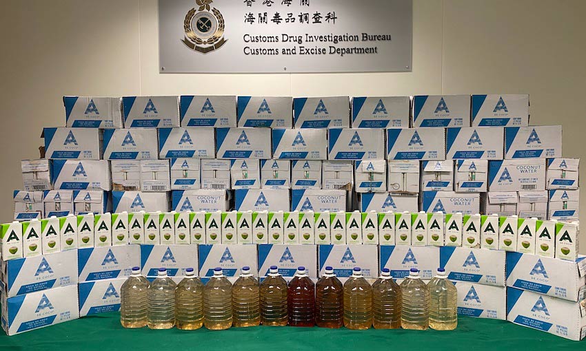 Record $1.6bn meth haul found in container bound for Australia