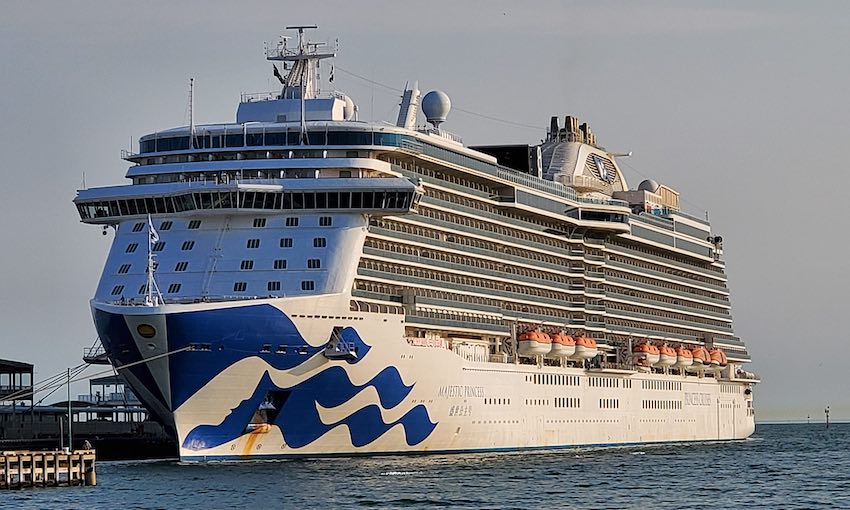 Majestic Princess continues voyage down east coast