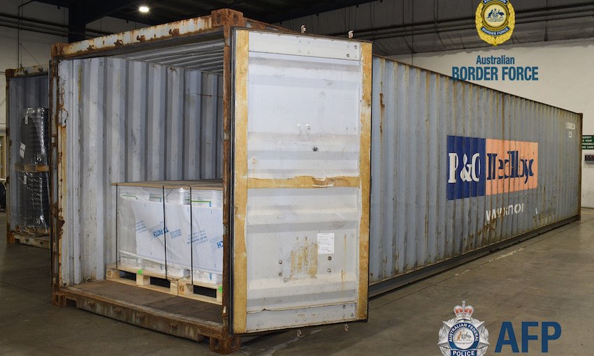 One-tonne cocaine haul intercepted at Port Botany