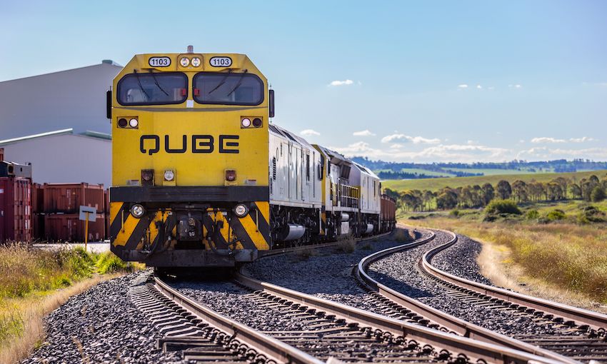 Qube reports first-quarter earnings growth