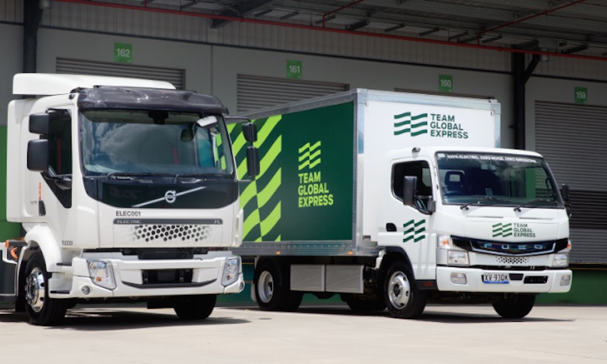 Logistics company to receive $20 million for electric truck fleet