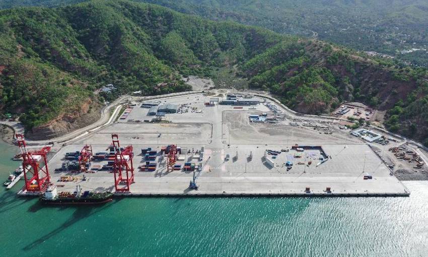 Tibar Bay port officially inaugurated