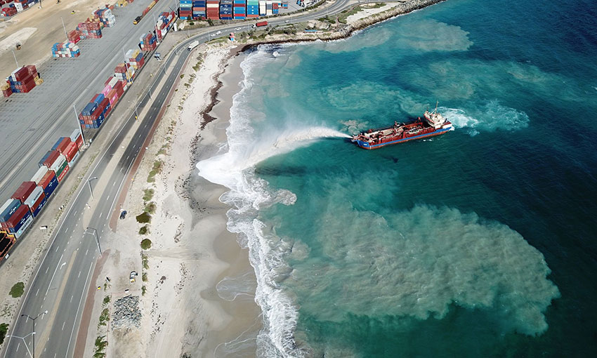 Port project to nourish beach and reduce erosion impacts