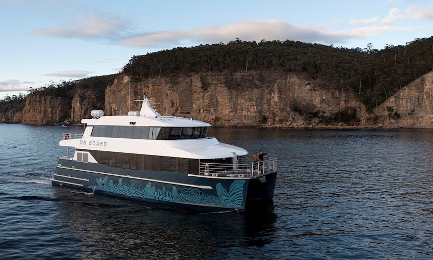 Tassie cruise company launches Incat Crowther vessel