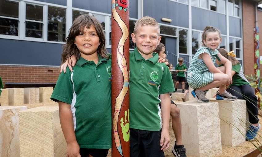 NSW Ports helps build meeting place at Illawarra school