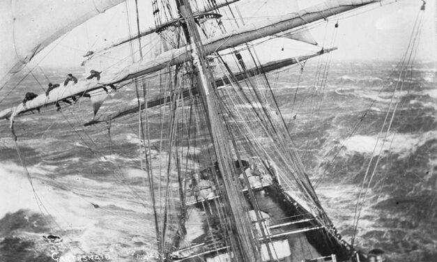 MARITIME HISTORY: barque Garthsnaid