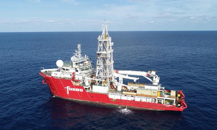 Specialist vessel and Aussie crew take part in offshore wind project