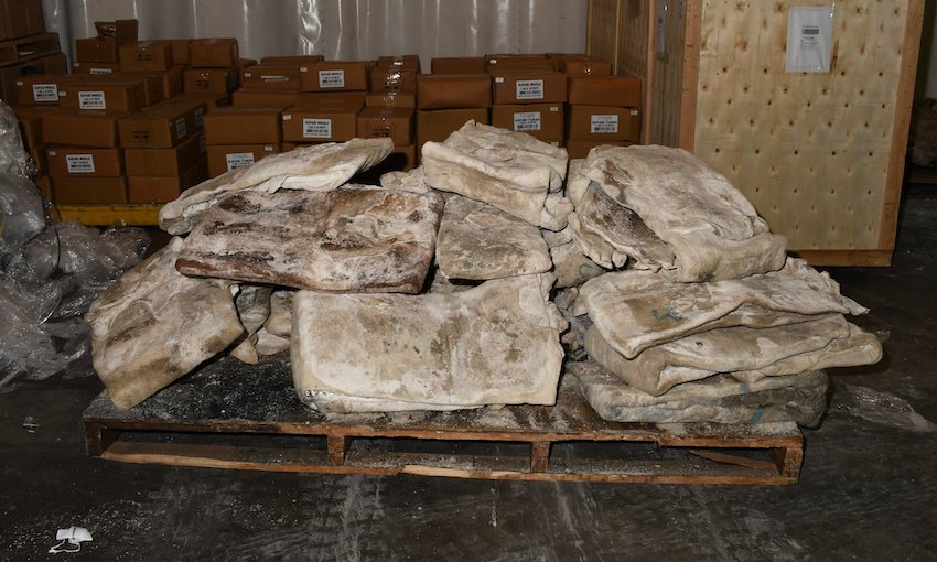 Man jailed over “putrid” meth haul in container full of cow skins