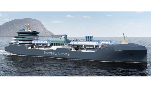 Ammonia-powered gas carrier gets AiP from DNV