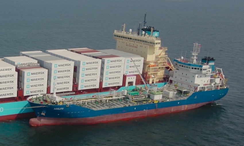 Methanol bunkering a first for Maersk and Singapore