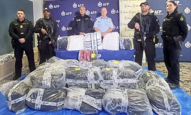 Police make arrests after 560kg of cocaine allegedly imported on bulker