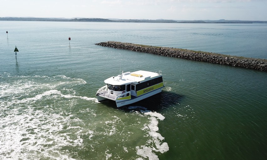 Local-built ambulance vessel launched in Queensland
