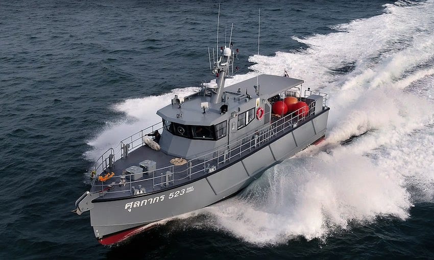 Incat Crowther launches new patrol vessel