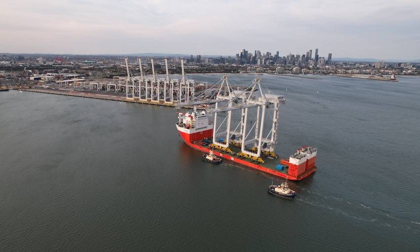 VICT welcomes two big cranes