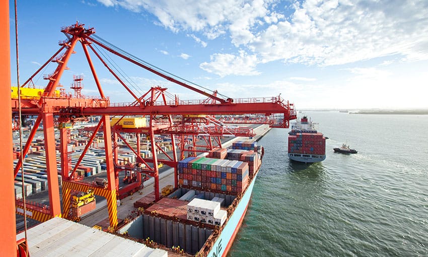 Brisbane container throughput decreases in August