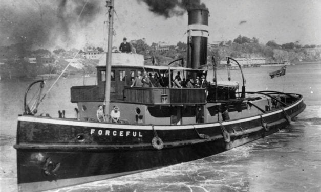 MARITIME HISTORY: Steam Tug Forceful