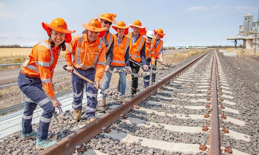 Major construction concludes on Inland Rail section