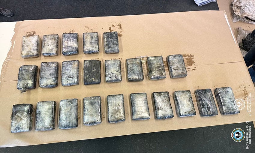SA Police find drugs on ship at Port Pirie