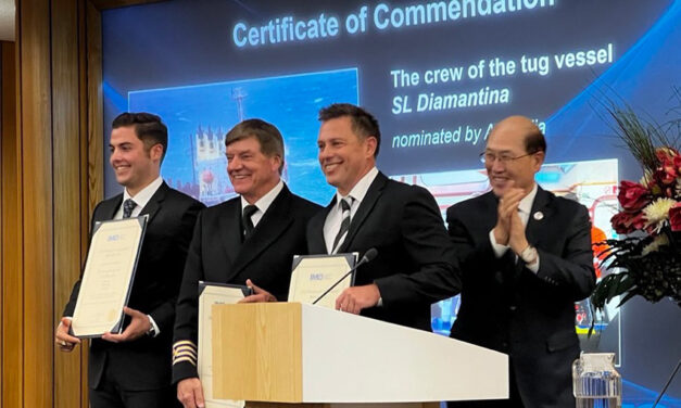 IMO bravery commendation for Aussie tug crew